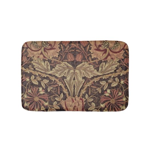 William Morris Honeysuckle Classic Engelse kunst Badmat (Voorkant)