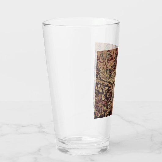 William Morris Honeysuckle Classic Engelse kunst Glas (Rechts)