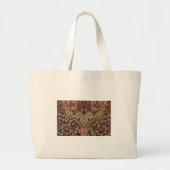 William Morris Honeysuckle Classic Engelse kunst Grote Tote Bag (Voorkant)