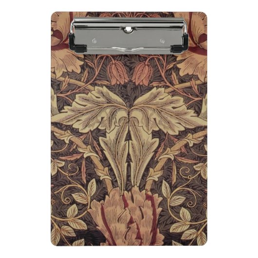 William Morris Honeysuckle Classic Engelse kunst Mini Klembord (Voorkant)