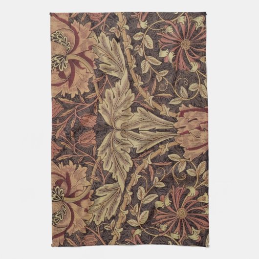William Morris Honeysuckle Classic Engelse kunst Theedoek (Verticaal)