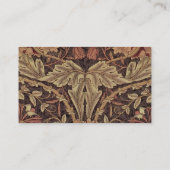 William Morris Honeysuckle Classic Engelse kunst Visitekaartje (Achterkant)