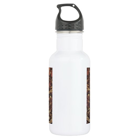 William Morris Honeysuckle Classic Engelse kunst Waterfles (Achterkant)