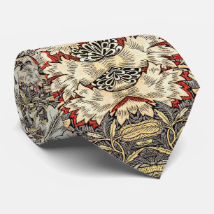 William Morris Honeysuckle Design Stropdas