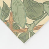 William Morris Honeysuckle Fleece Deken (Hoek)