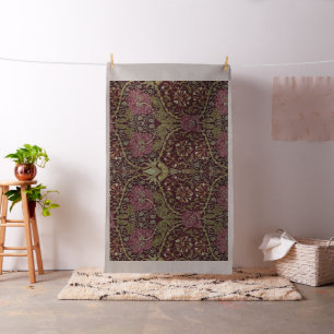 William Morris, Honeysuckle, floral. patroon, kuns Stof