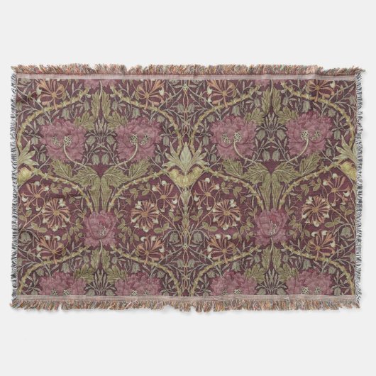 William Morris, Honeysuckle, floreel. patroon, kun Deken (Voorkant)