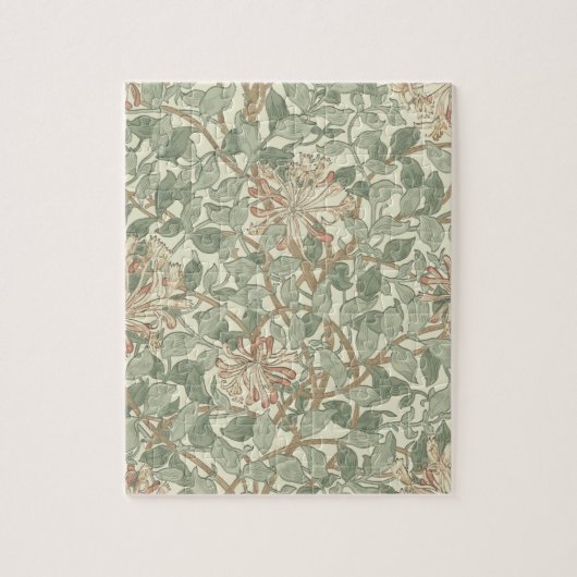 William Morris Honeysuckle Flower Wallpaper Legpuzzel (Verticaal)
