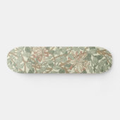 William Morris Honeysuckle Flower Wallpaper Skateboard (Horizontaal)