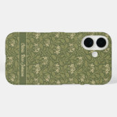 William Morris Honeysuckle Flowers Green Case-Mate iPhone Case (Achterkant (horizontaal))