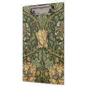 William Morris Honeysuckle Green Floral Klembord (Links)