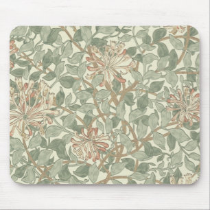 William Morris Honeysuckle Green Floral Muismat