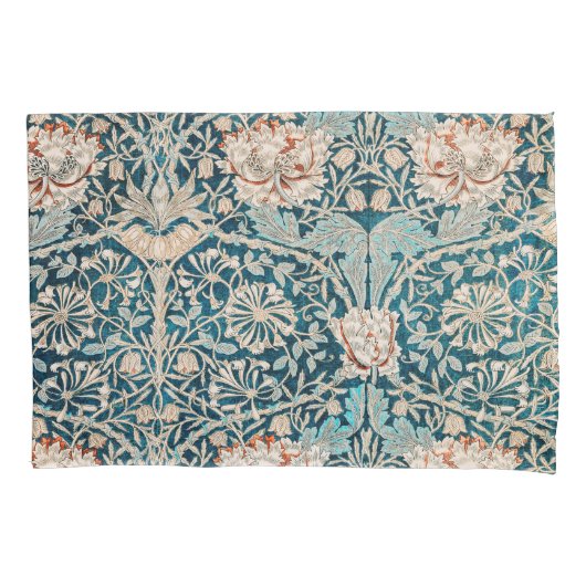 William Morris Honeysuckle pattern 1876 Kussensloop (Voorkant-Links)