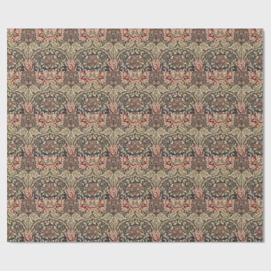 William Morris Honeysuckle  Pattern Cadeaupapier (Vlak)