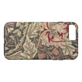 William Morris Honeysuckle  Pattern Case-Mate iPhone Case (Achterkant (Horizontaal))