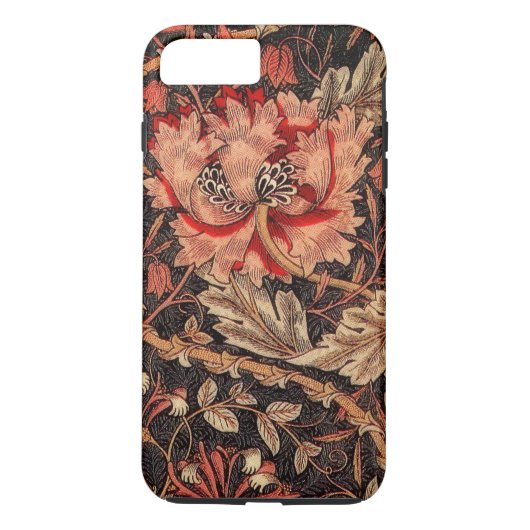 William Morris Honeysuckle  Pattern Case-Mate iPhone Case (Achterkant)