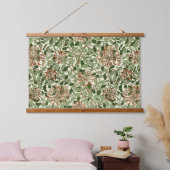 William Morris  Honeysuckle Pattern Hangend Wandkleed (Slaapkamer)
