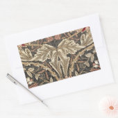 William Morris Honeysuckle  Pattern Rechthoekige Sticker (Envelop)