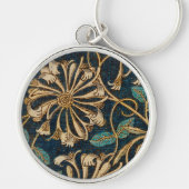 William Morris  Honeysuckle Pattern Sleutelhanger (Voorkant)