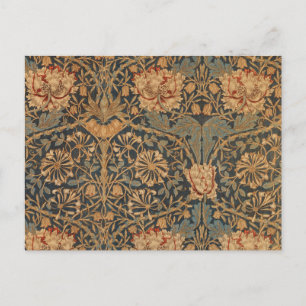 William Morris Honeysuckle Rich Wallpaper Briefkaart