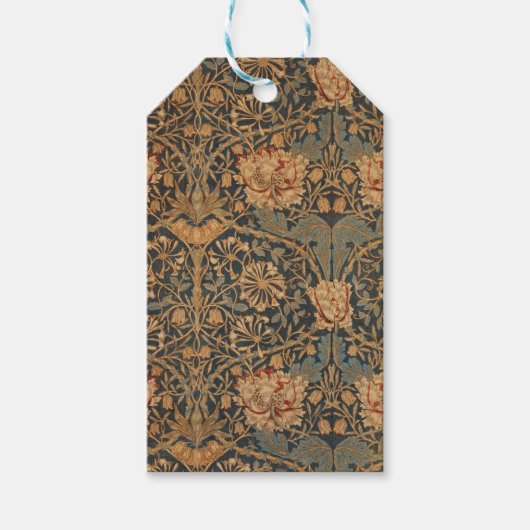 William Morris Honeysuckle Rich Wallpaper Cadeaulabel (Voorkant)