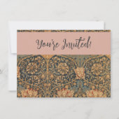 William Morris Honeysuckle Rich Wallpaper Kaart (Voorkant)