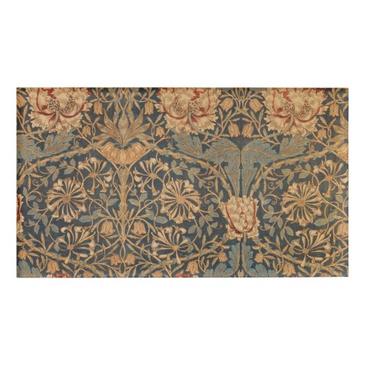 William Morris Honeysuckle Rich Wallpaper Naambadge (Voorkant)