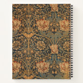 William Morris Honeysuckle Rich Wallpaper Notitieboek (Achterkant)