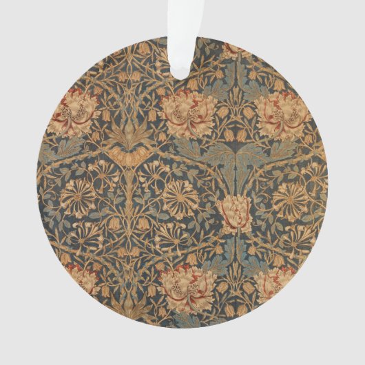 William Morris Honeysuckle Rich Wallpaper Ornament (voorkant)