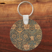 William Morris Honeysuckle Rich Wallpaper Sleutelhanger (Voorkant)