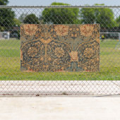 William Morris Honeysuckle Rich Wallpaper Spandoek (Insitu)