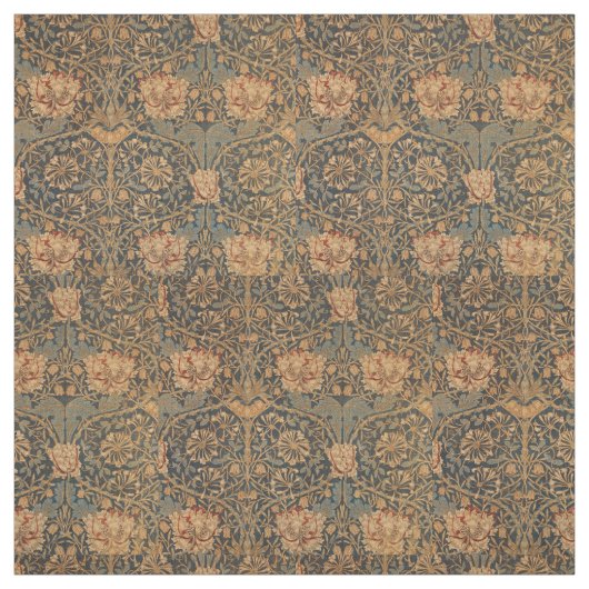 William Morris Honeysuckle Rich Wallpaper Stof (Swatch)