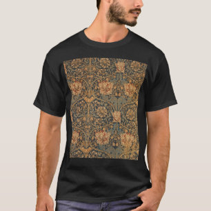 William Morris Honeysuckle Rich Wallpaper T-shirt