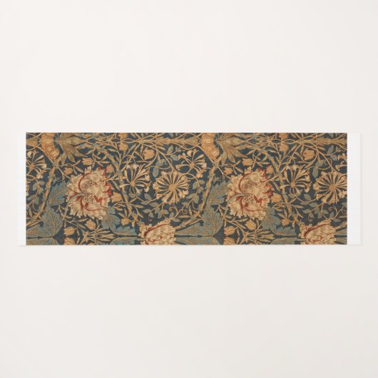William Morris Honeysuckle Rich Wallpaper Yogamat (Achterkant (horizontaal))