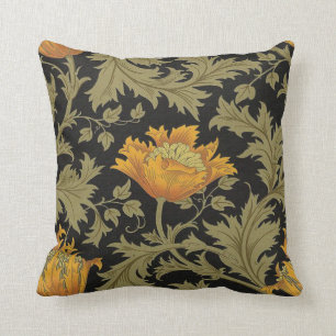 william morris honingzuiger kussen