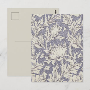William Morris Horn Poppy Classic Floral Briefkaart