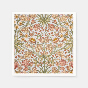 William Morris Hyacint Bloemrijke Botanische Kunst Servet
