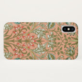 William Morris Hyacinth Flower Roos Art Case-Mate iPhone Case (Achterkant (horizontaal))