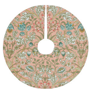 William Morris Hyacinth Flower Roos Art Kerstboom Rok