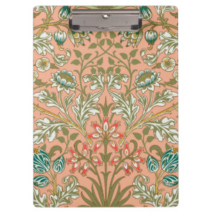 William Morris Hyacinth Flower Roos Art Klembord