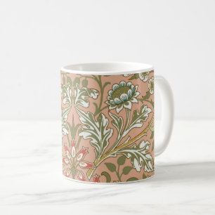 William Morris Hyacinth Flower Roos Art Koffiemok