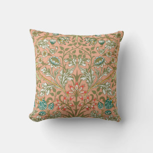 William Morris Hyacinth Flower Roos Art Kussen