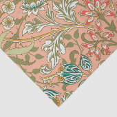 William Morris Hyacinth Flower Roos Art Tissuepapier (Detail)