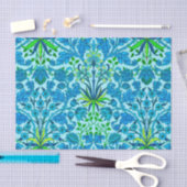 William Morris Hyacinth Print, Cerulean Blue Tissuepapier (Craft)