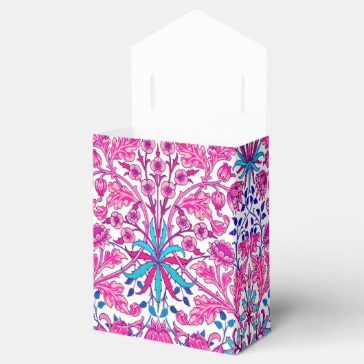 William Morris Hyacinth Print, Fuchsia Pink Bedankdoosjes (Geopend)