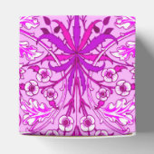 William Morris Hyacinth Print, Lavender en Violet Bedankdoosjes (Bovenkant)