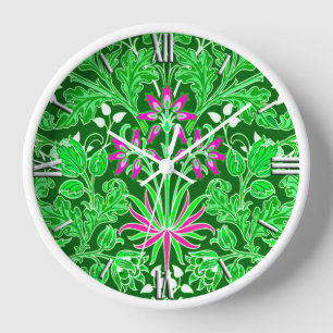 William Morris Hyacinth Print Limoen & Emerald Gre
