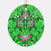 William Morris Hyacinth Print Limoen & Emerald Gre Keramisch Ornament (Links)