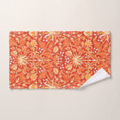 William Morris Hyacinth Print, Mandarin Orange Ba (Serviette à main)