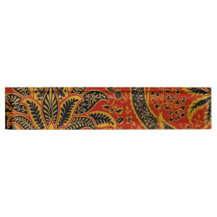 William Morris India Red Floral Naambordje